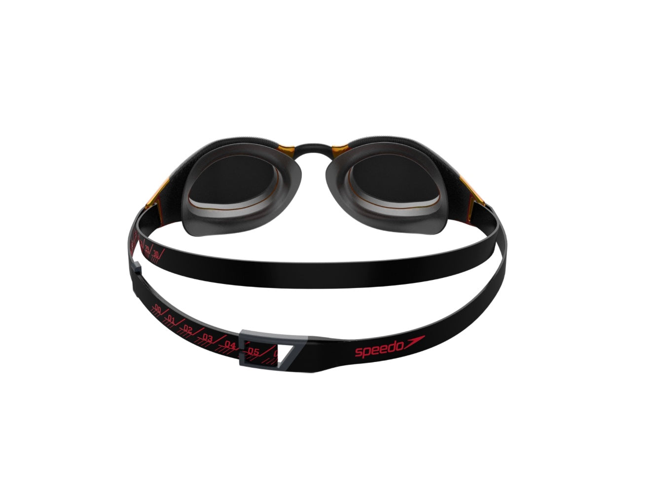 Speedo - FASTSKIN HYPER ELITE MIRROR -  BLACK/DRAGON FIRE/GOLD image 1