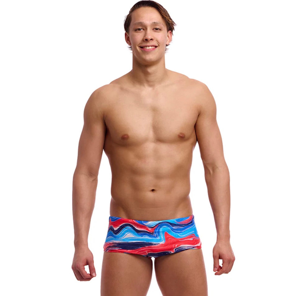 Funky Trunks - Wave Craze - Mens Eco Sidewinder Trunks image 0