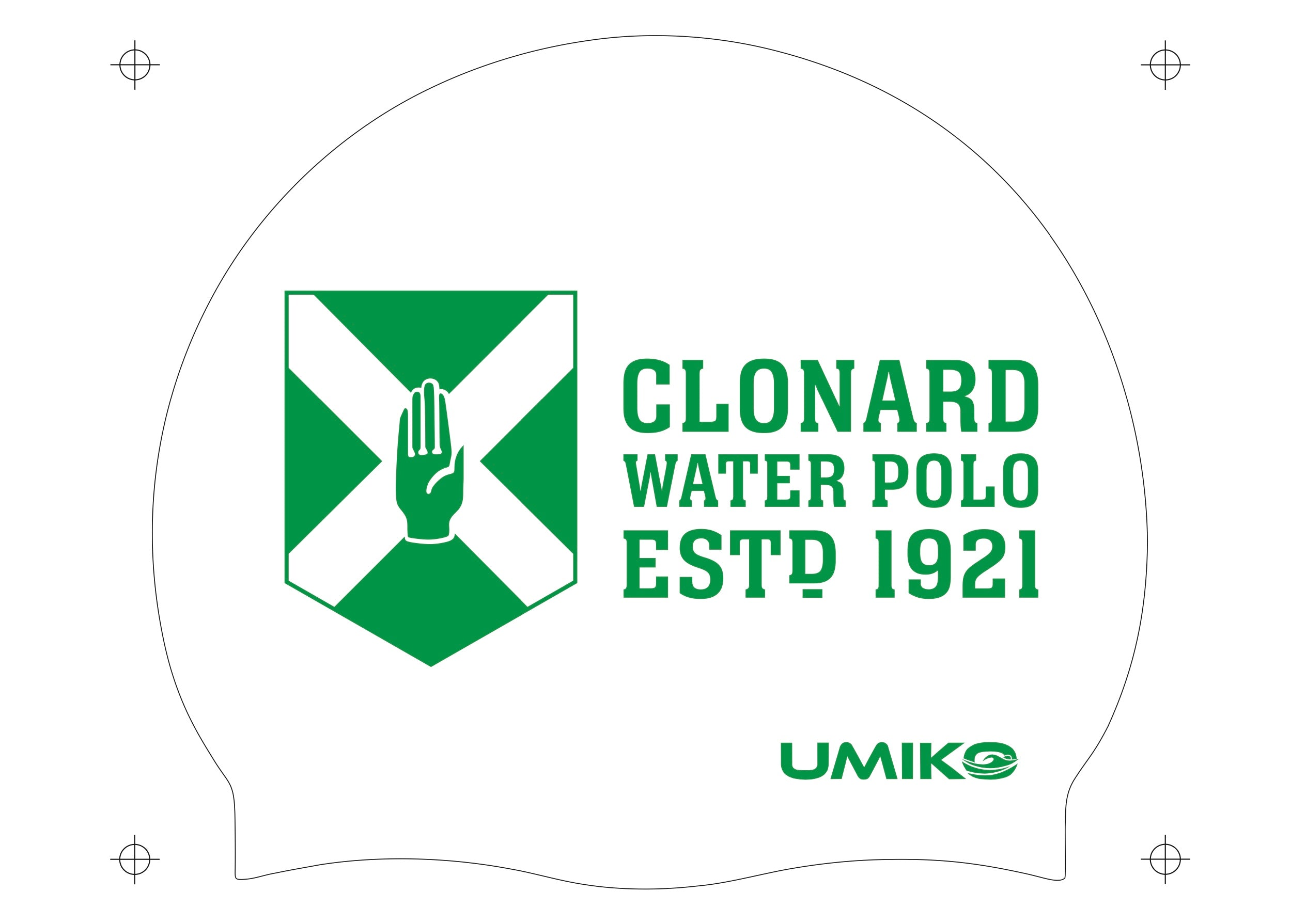 Clonard Water Polo - Silicone Swim Caps image 1