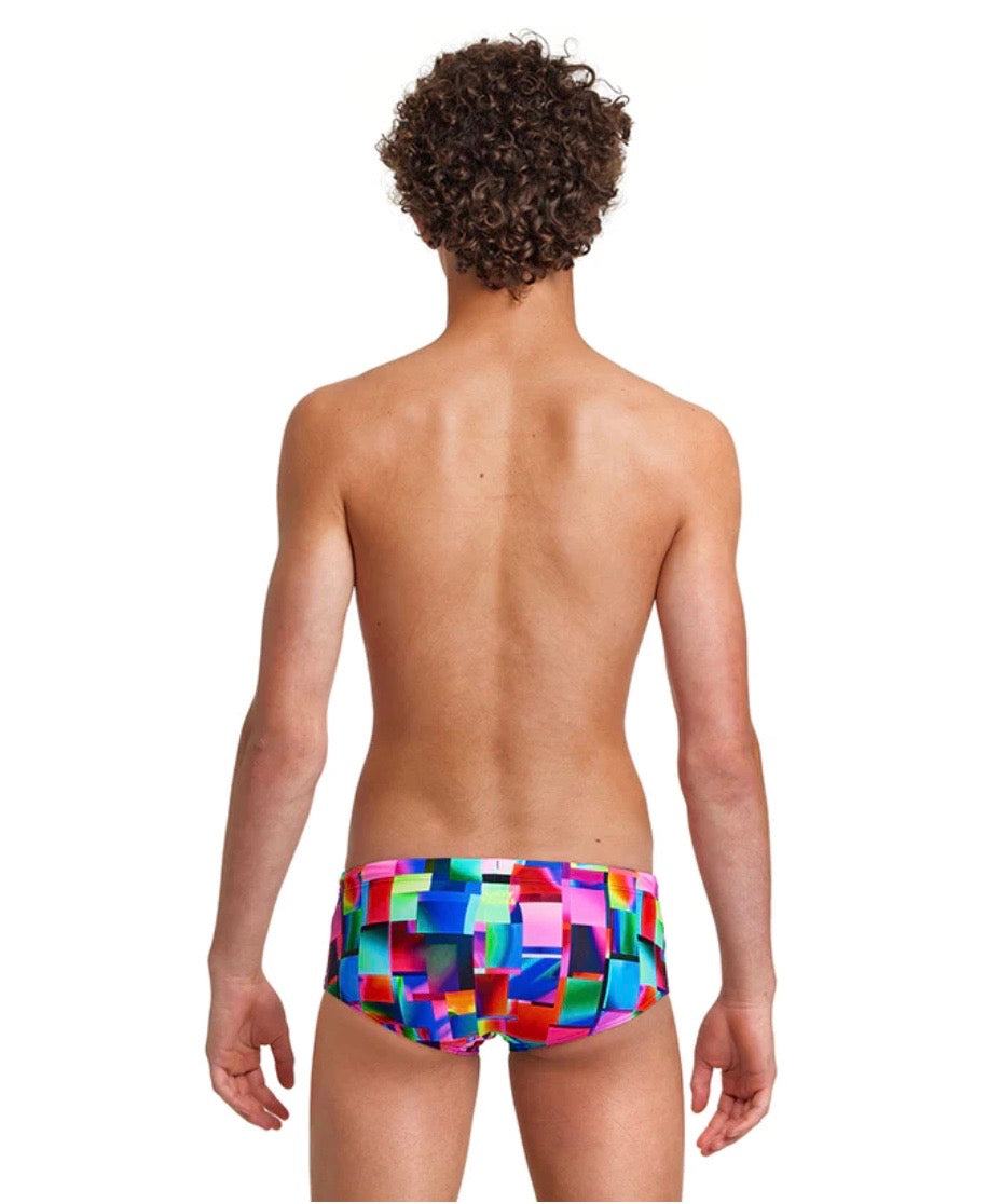 Funky Trunks - Patch Panels - Boys Sidewinder Trunk image 2