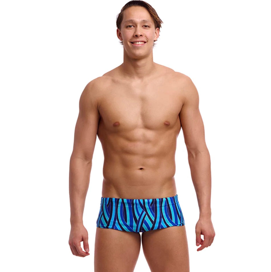 Funky Trunks - Snork City - Mens Eco Sidewinder Trunks image 0