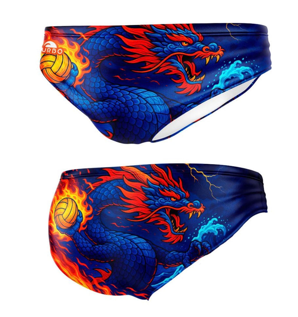 Turbo - WATER POLO Trunks - Dragon Blue Fire image 0