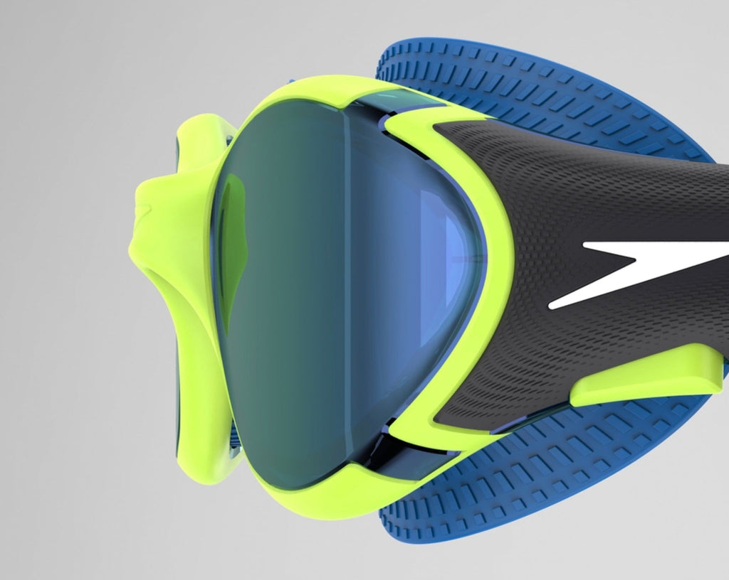 Adult Biofuse 2.0 Mirrored Goggles Green/Blue image 2