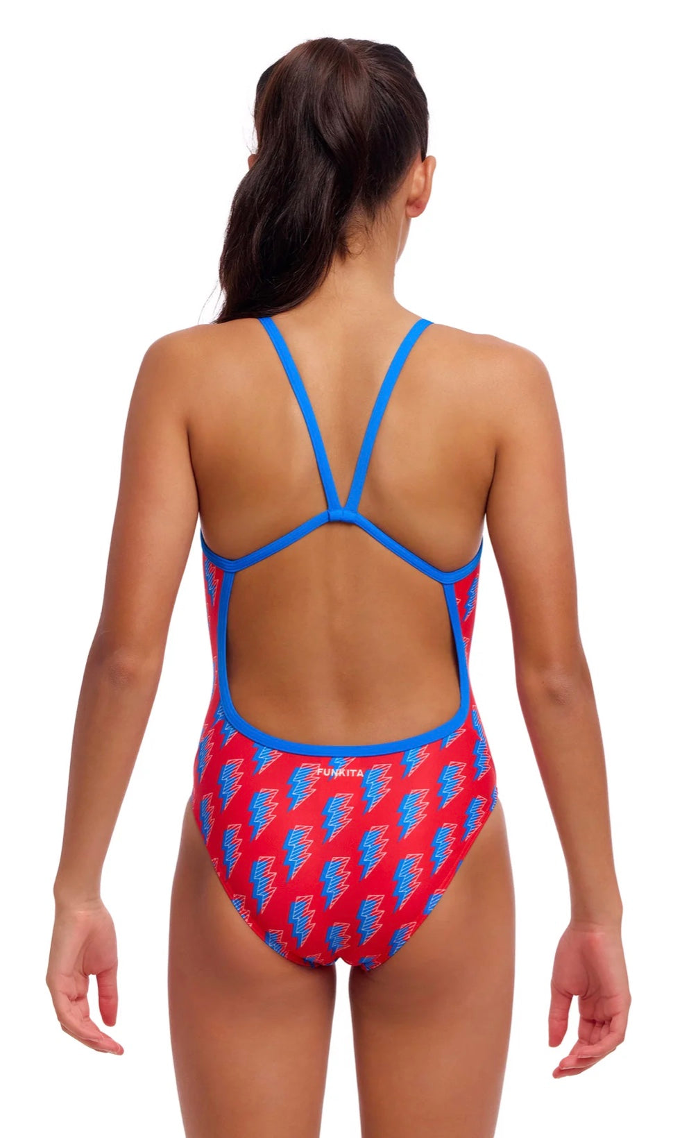 Funkita Girls single strap costume - Hot Volt image 2
