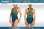 New Ripple Turquoise/Lemon Water polo costume- Umiko image 0