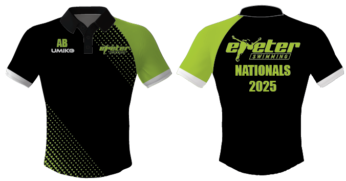 Exeter SC - Team Coaches 'Nationals 2025' Tech Polo Shirt - Men's /Boys / Unisex image 0