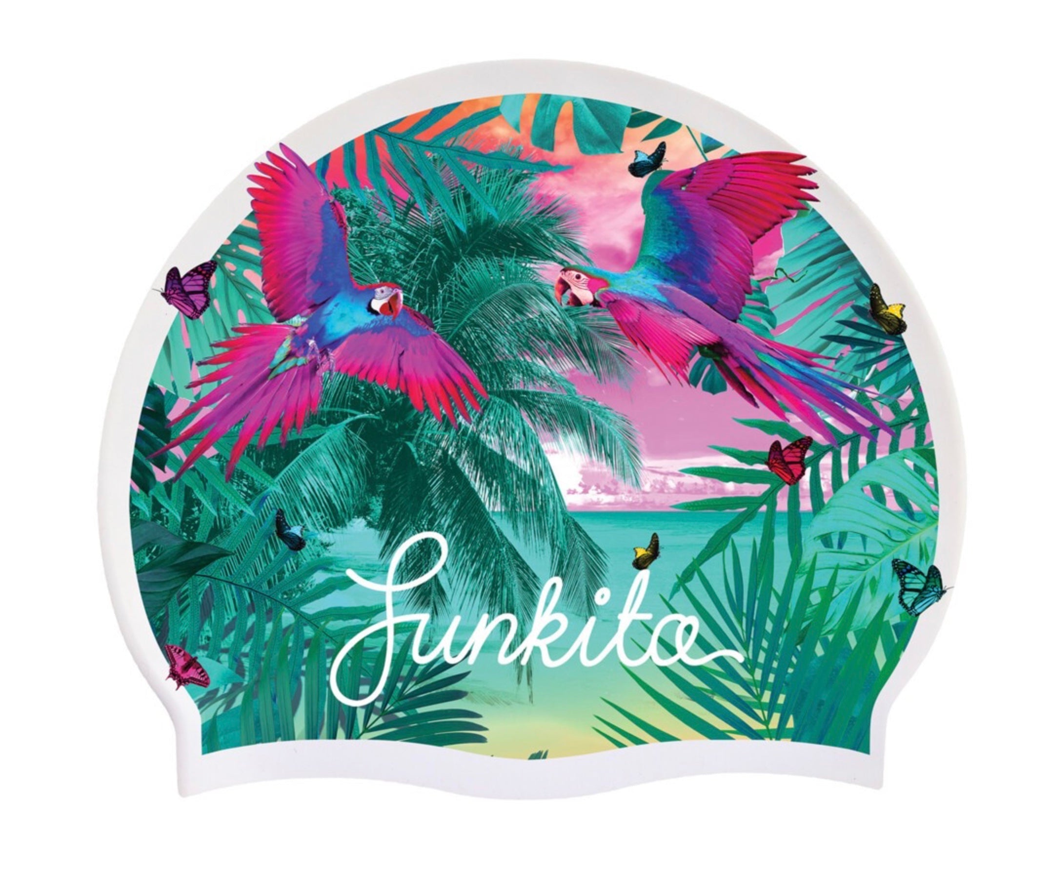 Funkita - The Beach - Silicone Swimming Cap image 0