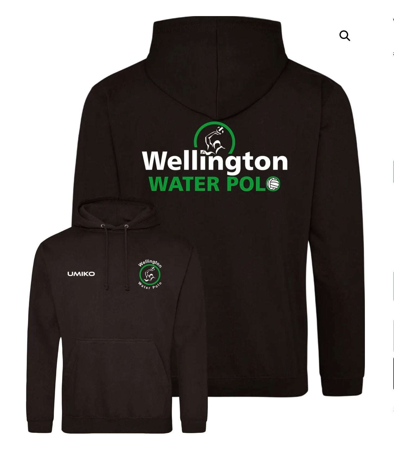 Wellington Water Polo Club Cotton Hoodie- Umiko image 0