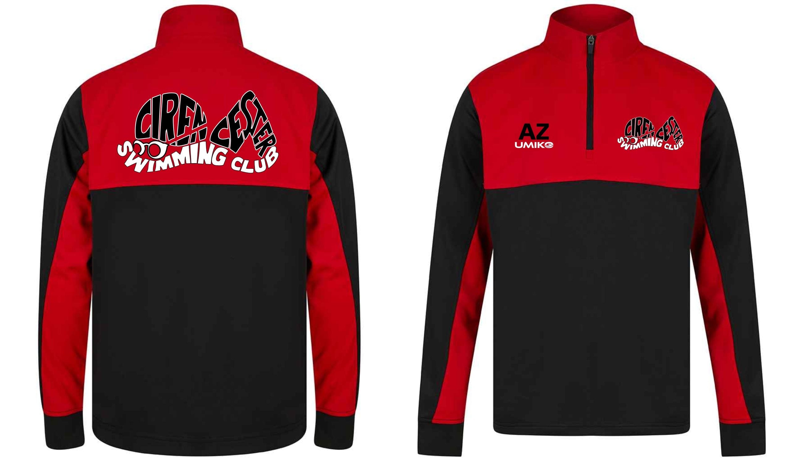 Cirencester SC - Kids 1/4 Zip Tracksuit Top image 0