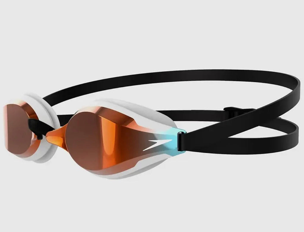 Speedo - Fastskin Speedsocket 2 Mirror Goggles - White / Mirror image 1