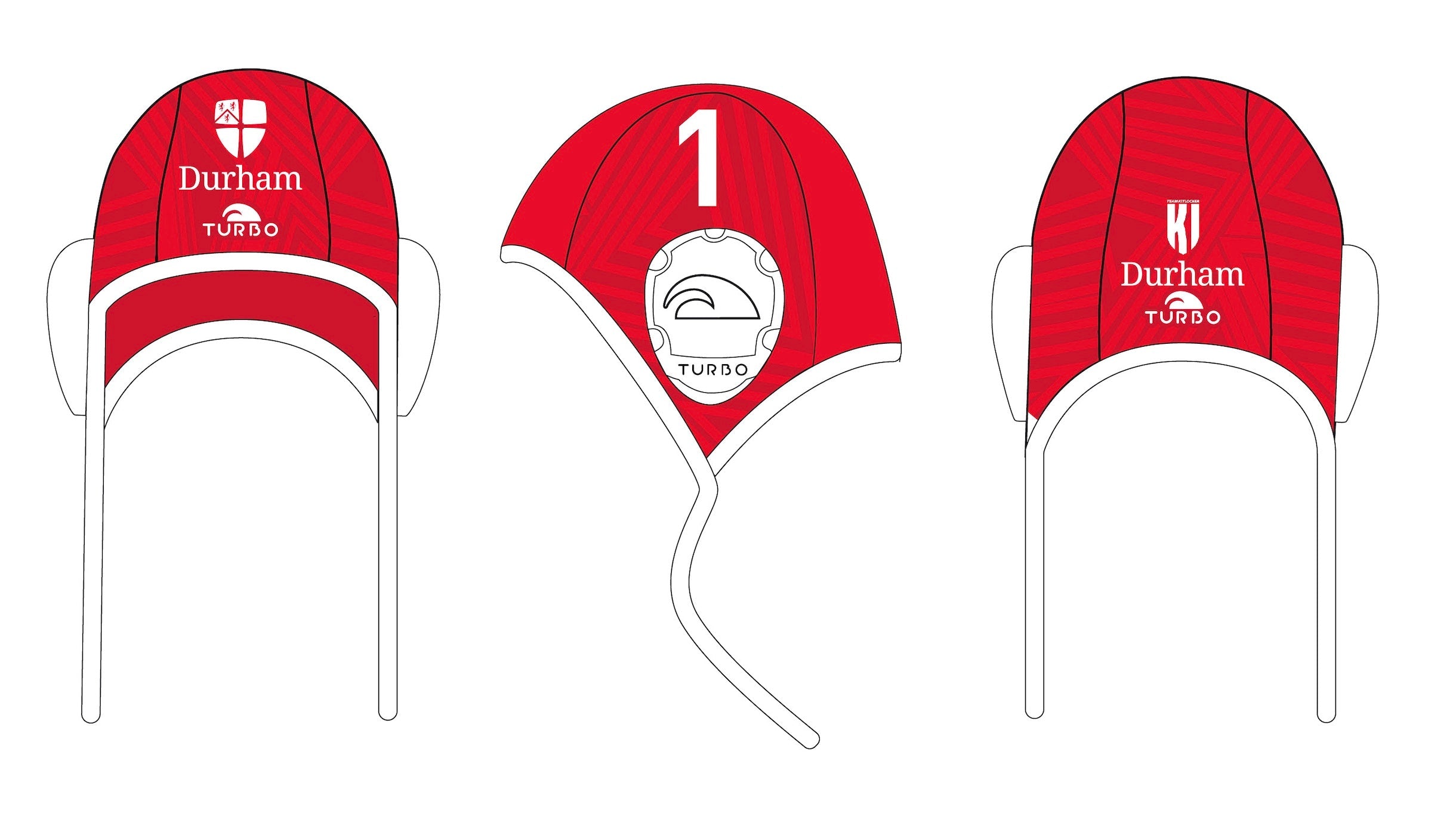 Durham Uni - Water Polo Cap - Single Cap image 2