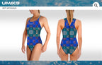 Patchwork Rotation Water polo costume- Umiko image 0