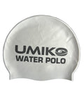 New Umiko Silicone Swim Cap - Water Polo - Silver image 0