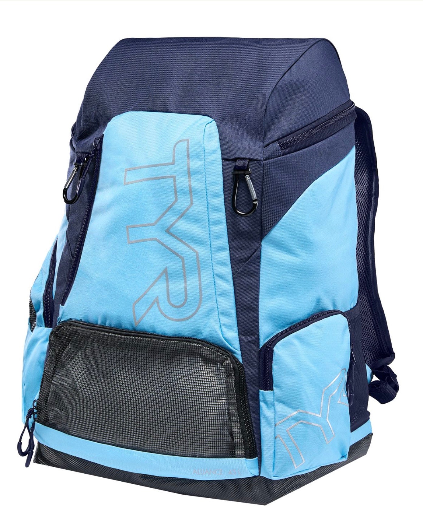 TYR- Alliance 45L backpack- Brand New - Light Blue / Navy Blue image 0