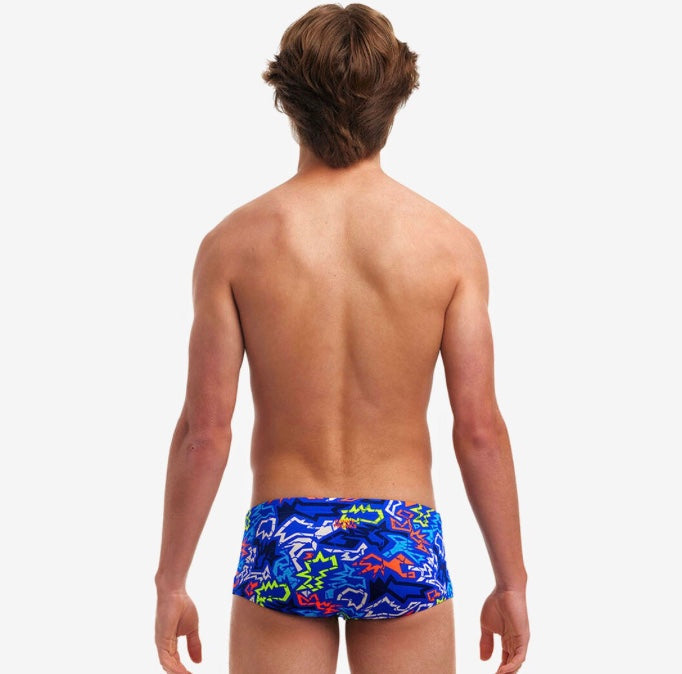 Funky Trunks - Broken Hearts - Boys Sidewinder Trunk image 2