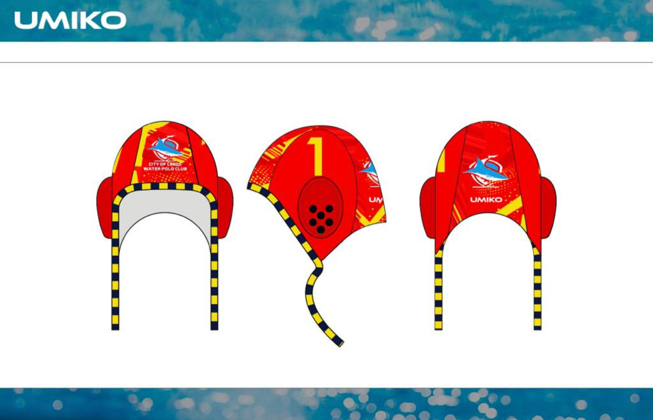 Leeds Water polo – Set of 26 Waterpolo caps image 4
