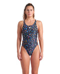 Arena Womens Swim Tech Multi Swimsuit - Confetti image 0
