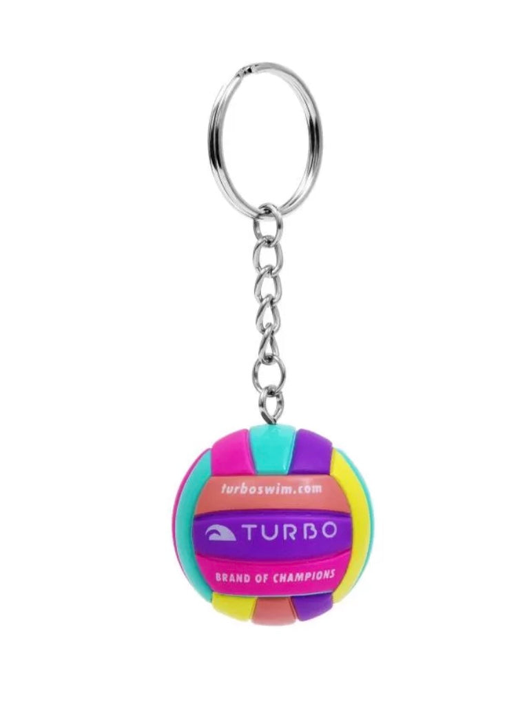 Keyring Water polo ball- Pink / Violet image 0