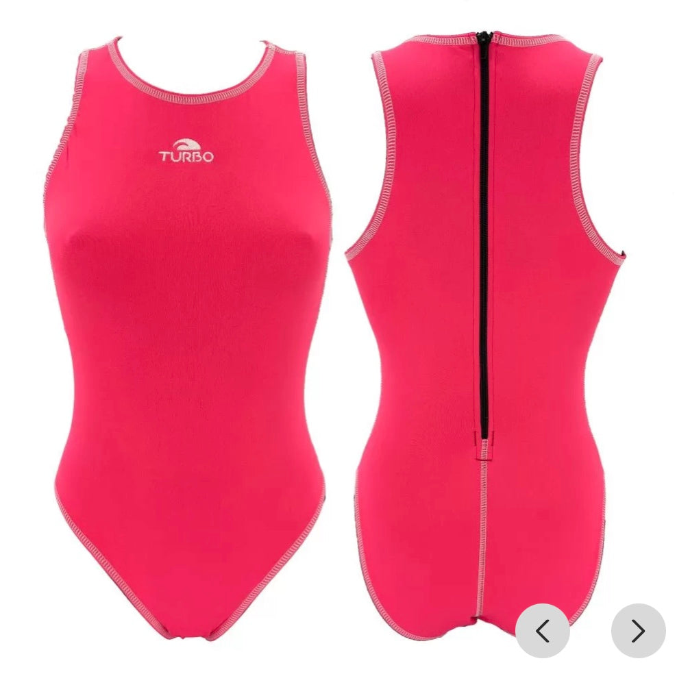 Turbo - Comfort Water polo costume - Pink – Wyvern Swimwear