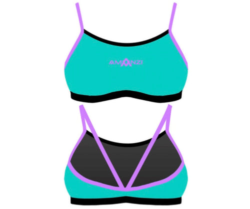 Amanzi - Core Bikini Top - Lagoona image 0