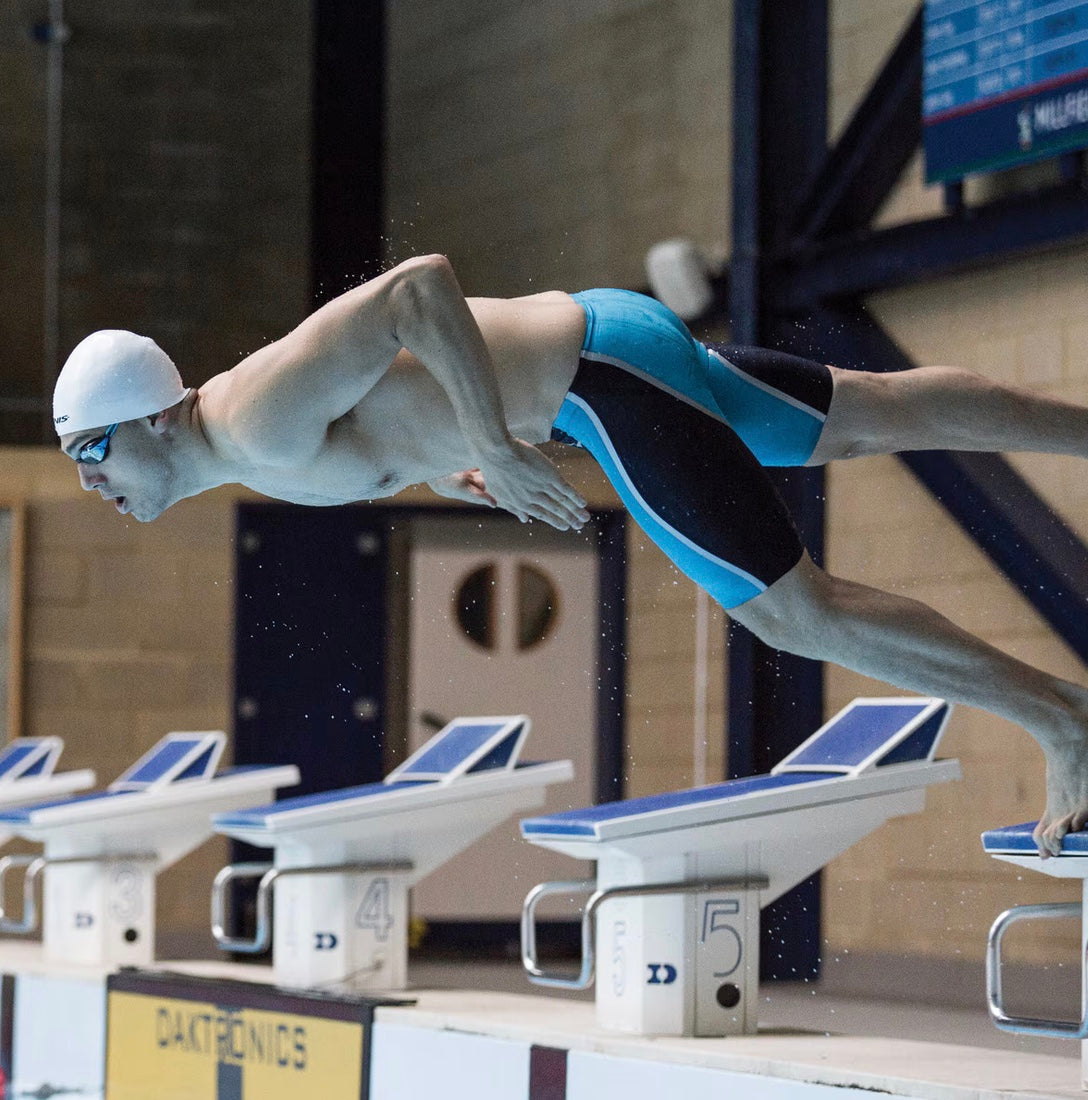 Finis - Rival Race Jammer- Elite Technical Racing Suit - Navy/ Aqua image 4