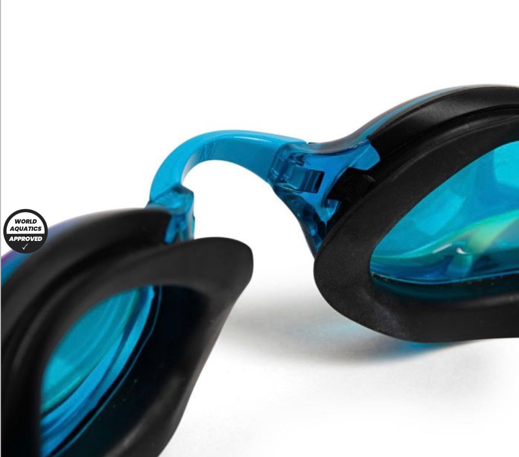 Arena - Cobra Edge Swipe Mirror Goggle - Aqua Black image 3