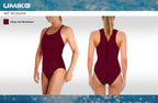 Simple Bordeaux Water polo costume- Umiko image 0