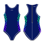 Comfy Skinz Side Panel – Water Polo Costume- Umiko - Blue / Green / Blue image 0