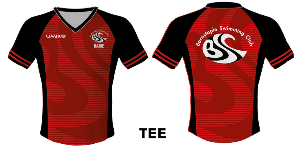 Barnstaple SC - Swimmers Tech T'shirt - Ladies/ Girls image 0