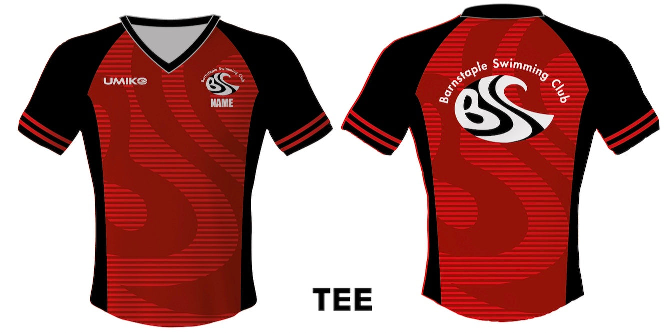 Barnstaple SC - Swimmers Tech T'shirt - Ladies/ Girls image 0