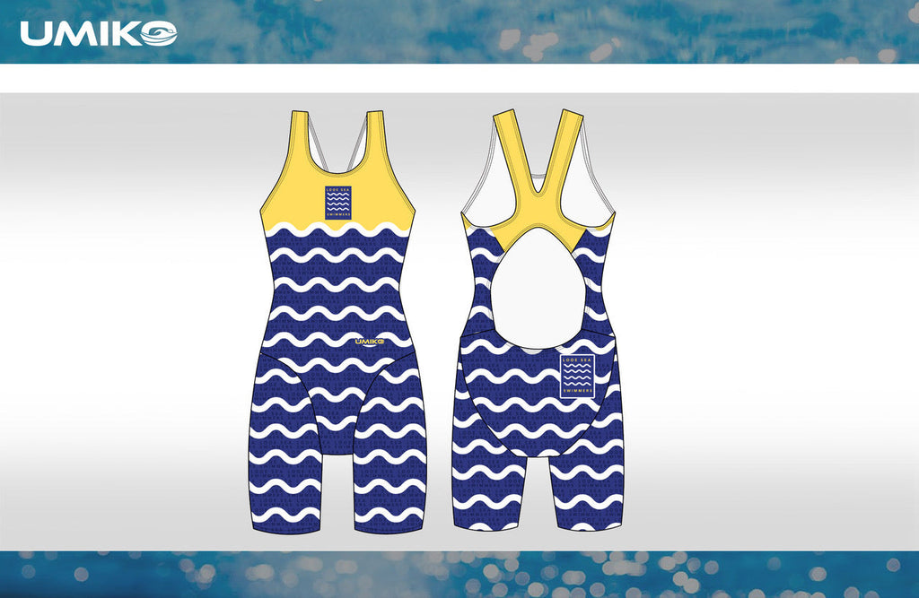 LOOE Sea Swimmers – Ladies/ girls Swimming Kneesuit image 0