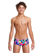 Funky Trunks - Patch Panels - Boys Sidewinder Trunk image 0