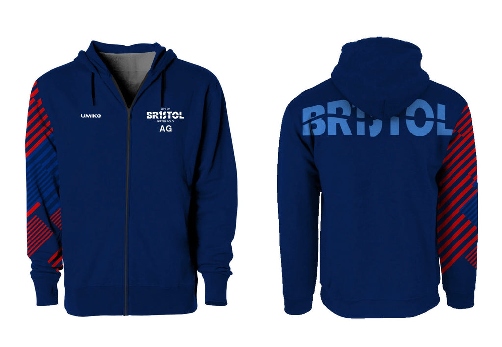 Brand new - City of Bristol - Tech Zipped Hoodie - Umiko image 0