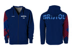 Brand new - City of Bristol - Tech Zipped Hoodie - Umiko image 0