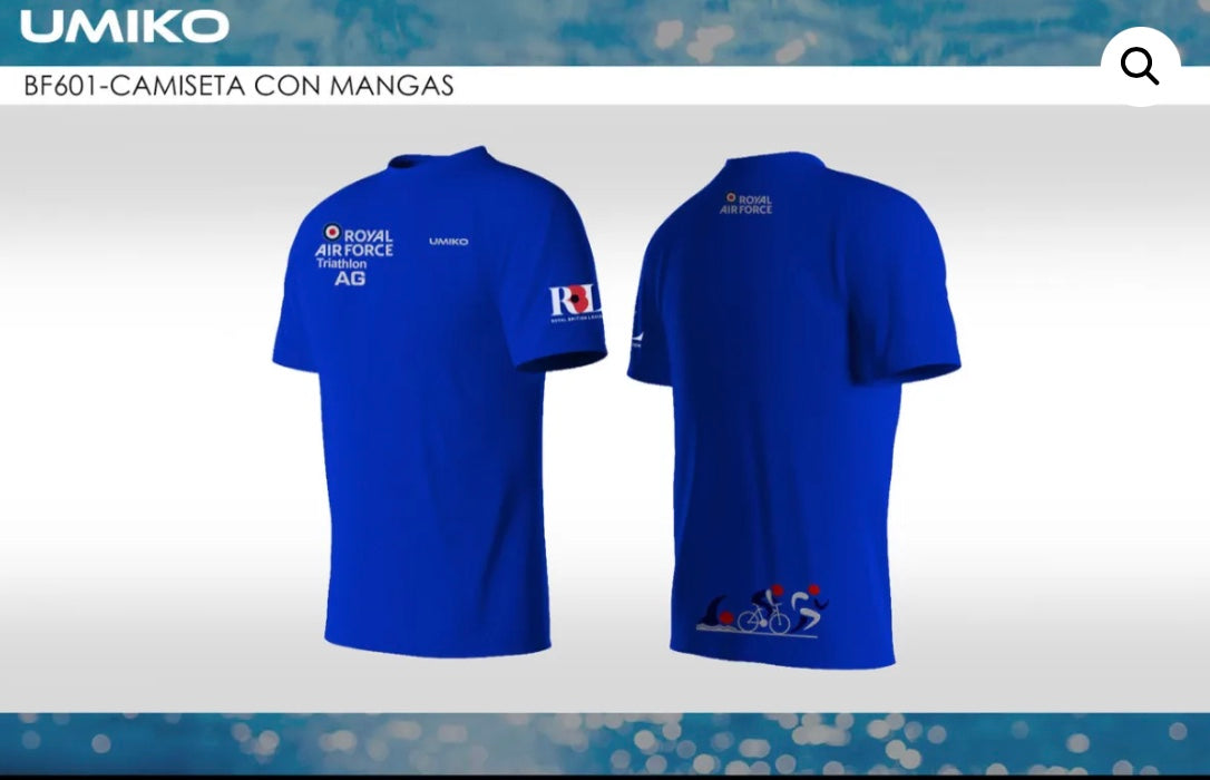 Royal Air Force- Tech T’shirt – Unisex - Triathlon image 0