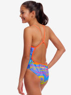 Funkita Girls single strap costume - Ghost Gum image 2