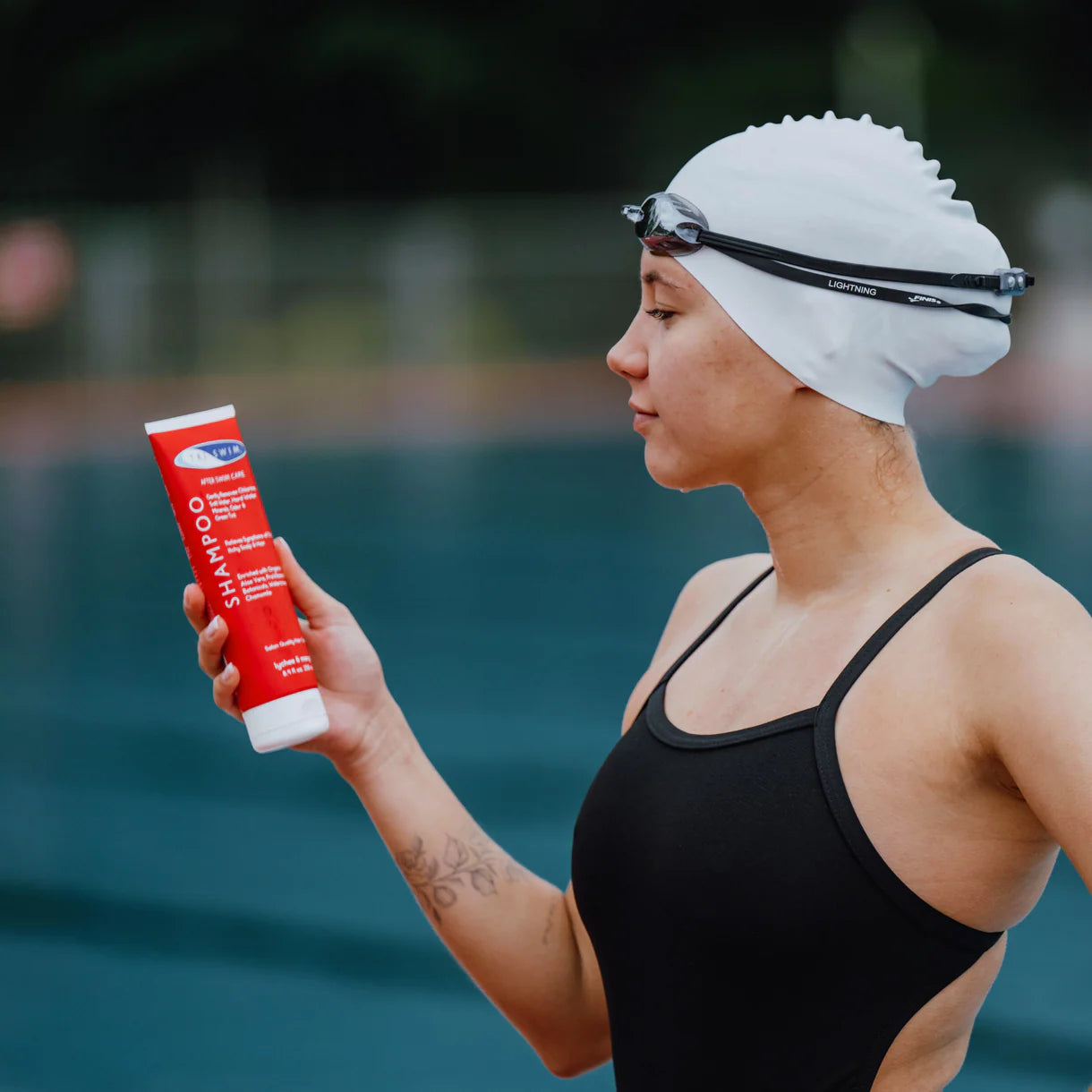 Triswim Chlorine Removal Shampoo - Lychee & Mango - 250ml