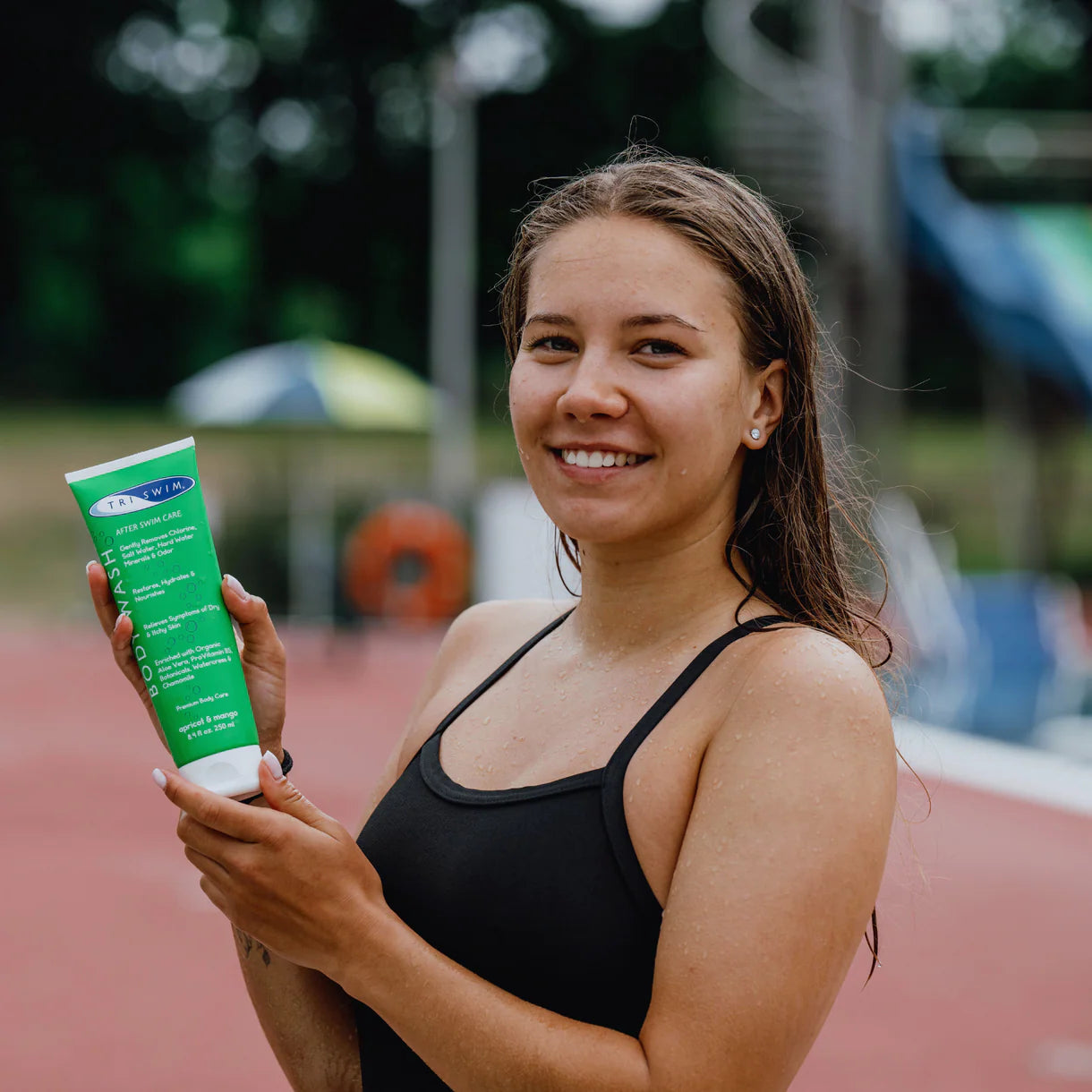 Triswim Chlorine Removal Bodywash - Apricot & Mango - 250ml