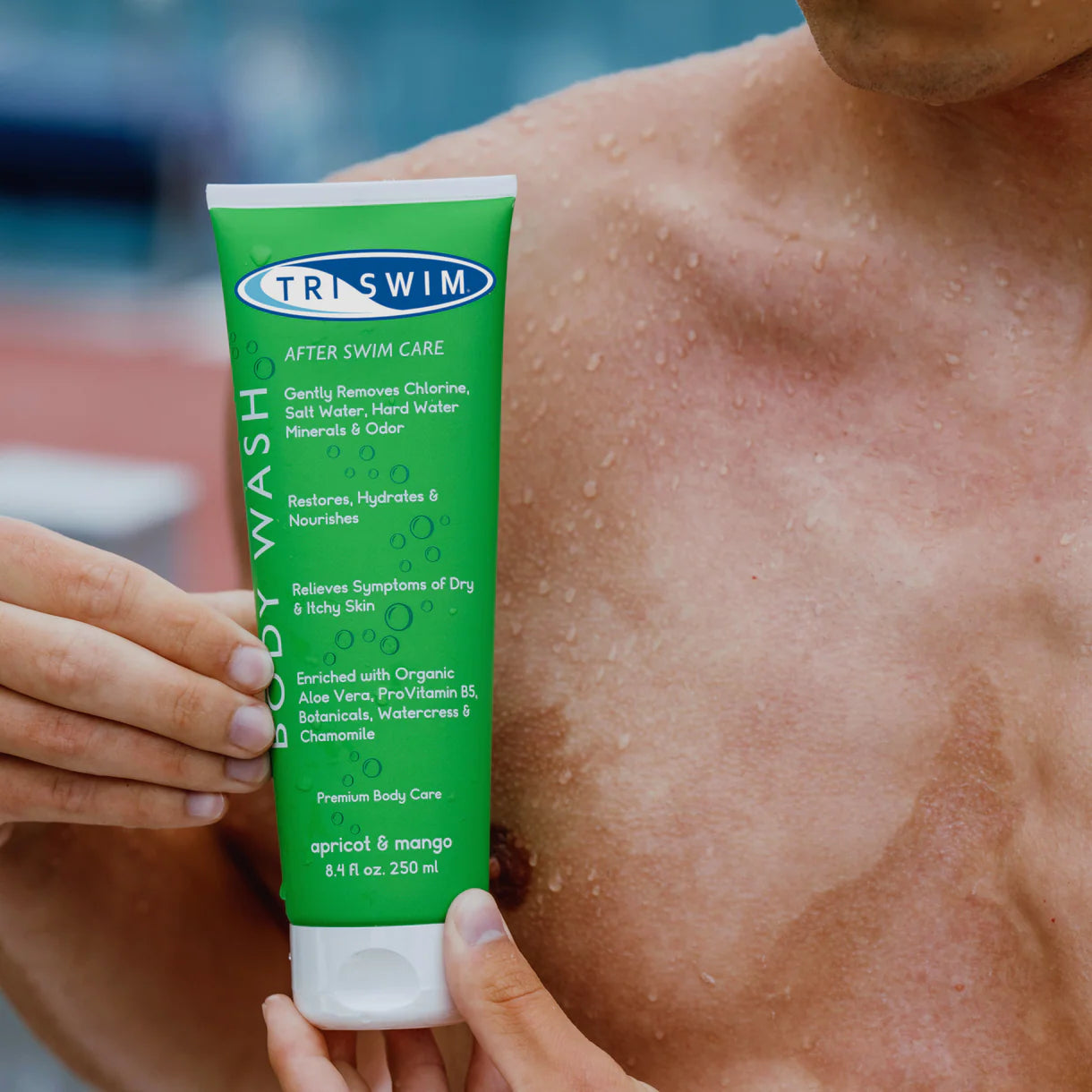 Triswim Chlorine Removal Bodywash - Apricot & Mango - 250ml