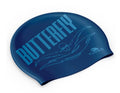 Turbo Silicone Swim Cap - Butterfly image 0