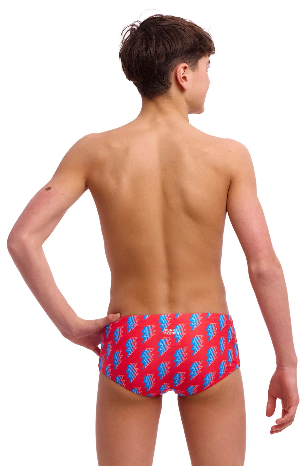 Funky Trunks - Hot Volt - Boys Sidewinder Trunk image 2