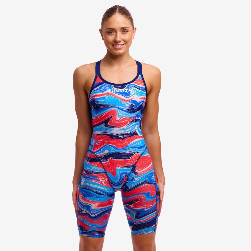 Funkita - Wave Craze - Ladies Eco Fast Legs One Piece image 0