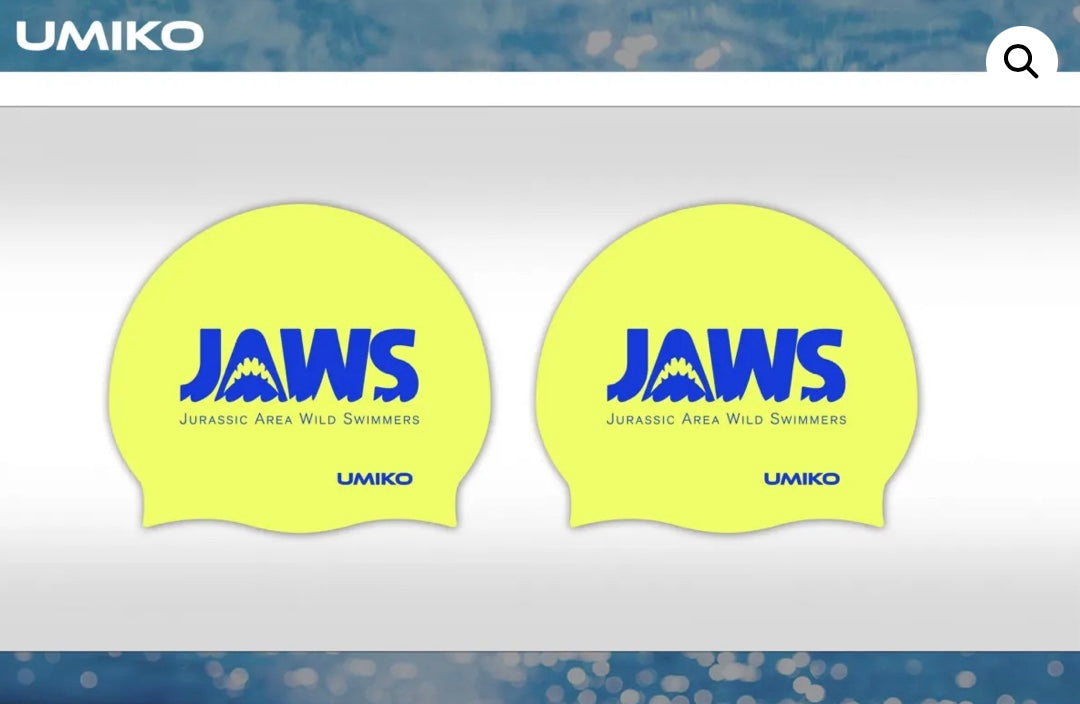 JAWS-  silicone swim caps - Umiko image 0