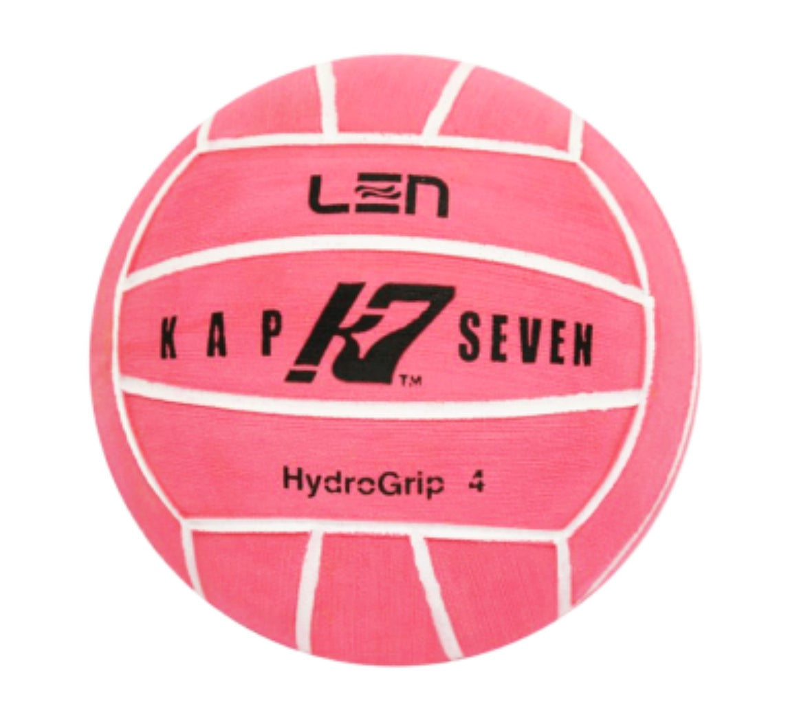 KAP 7-  size 4 Water Polo Ball - Pink image 0
