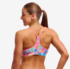Funkita - Tickle Pink - Ladies Swim Crop Top image 2