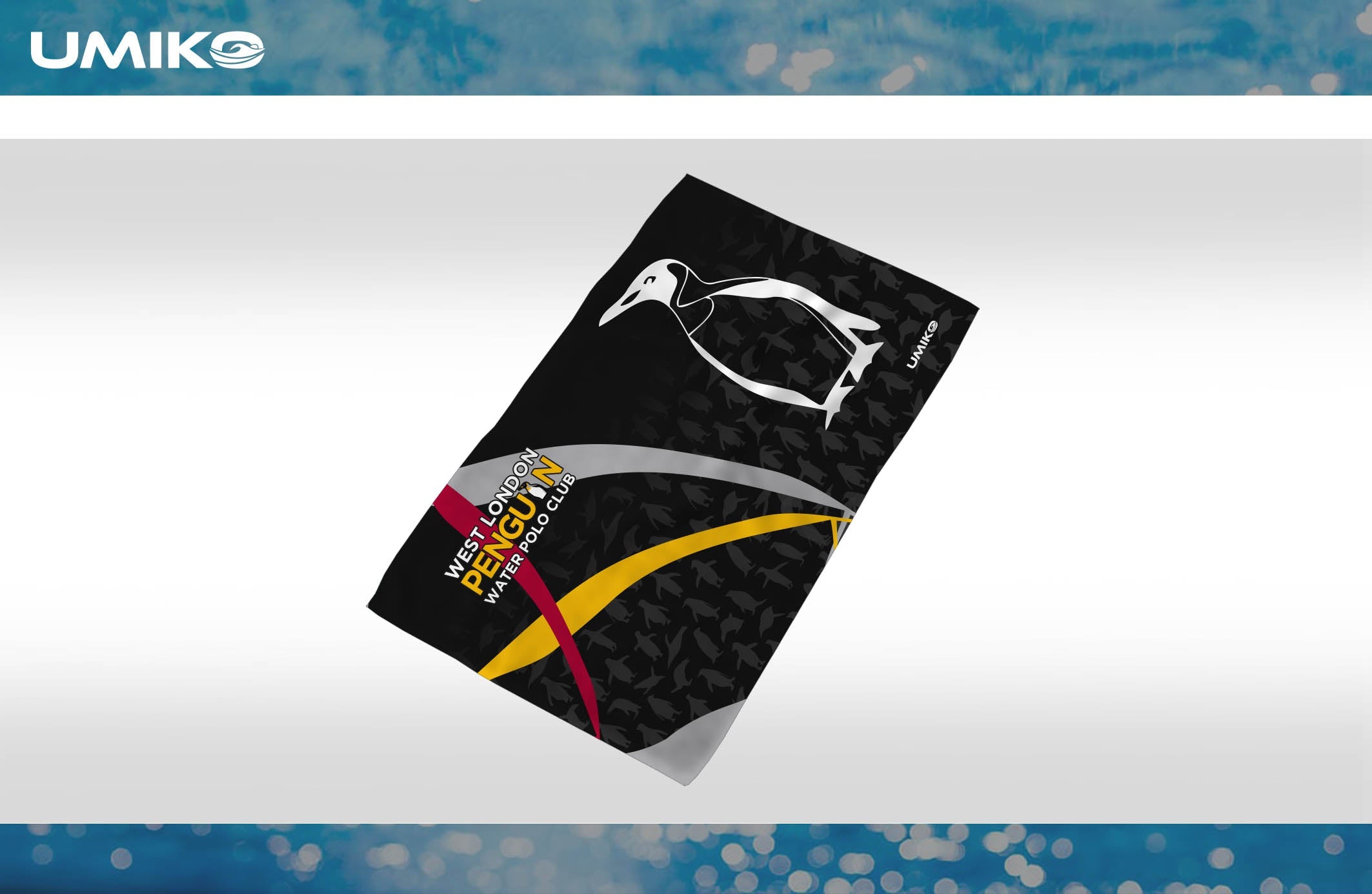 West London Penguin - Microfibre towel image 0