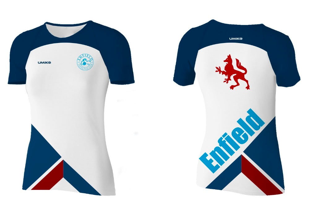 Enfield Water Polo - Tech T’shirt – Ladies/girls image 0