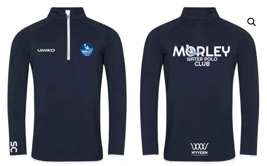Morley Water Polo – Ladies Half zip sweat top -Navy image 0