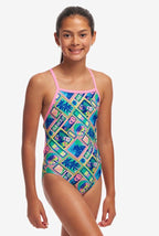 Funkita - Ukule Babe - Girls Tie Me Tight One Piece image 0