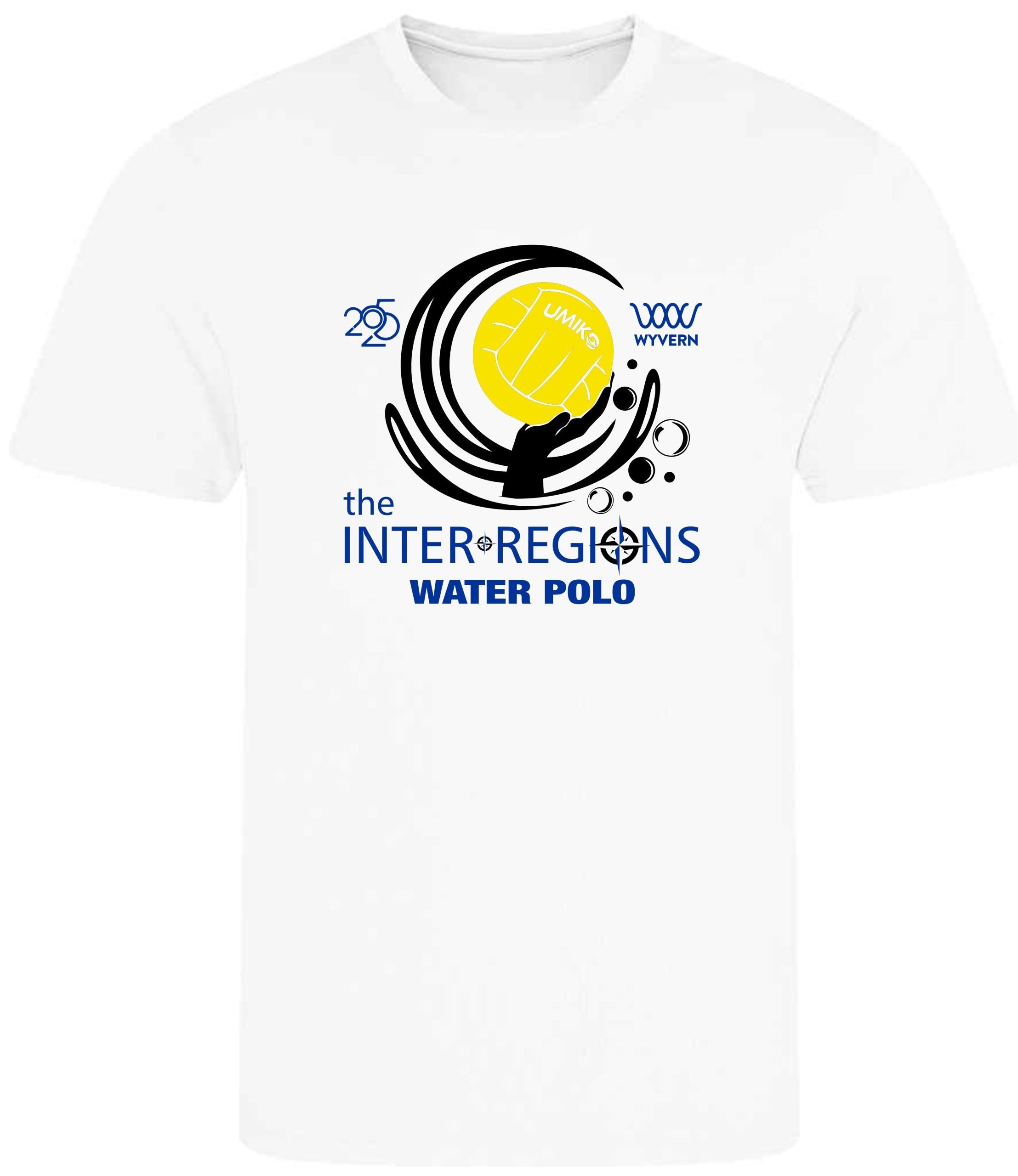New 2025 - Inter Regions Water Polo - Performance T'shirt - White image 0